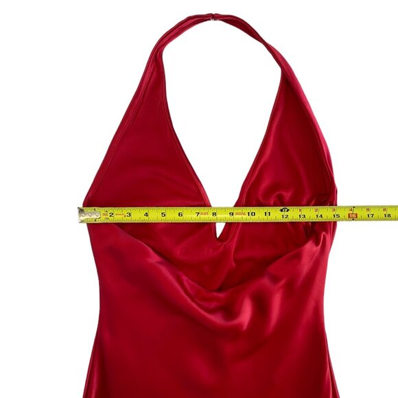 Mac Duggal Open Back Halter Dress - Picture 9 of 13